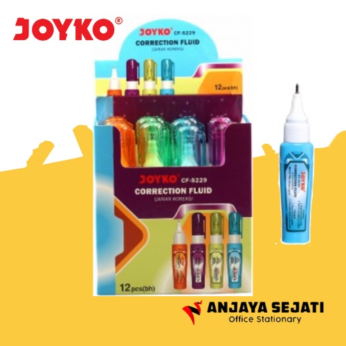 

Correction Fluid | Tipex Cair Joyko CF 229 - Lusinan - 12pcs