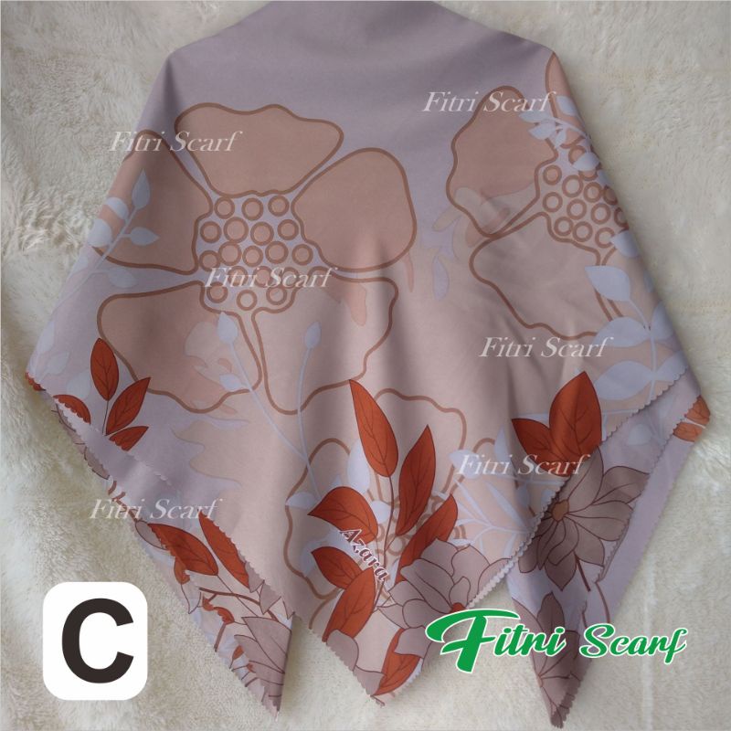 Jilbab PILIH WARNA PILIH MOTIF AZARA LASER segiempat  motif hijab motif kerudung DANISA D1 100-C