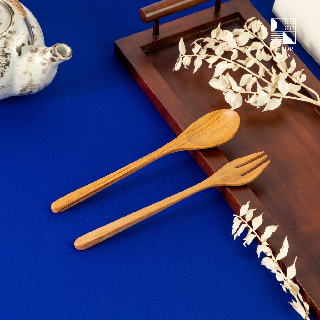 

Dekornata Felys Spoon and fork / Sendok Garpu Kayu