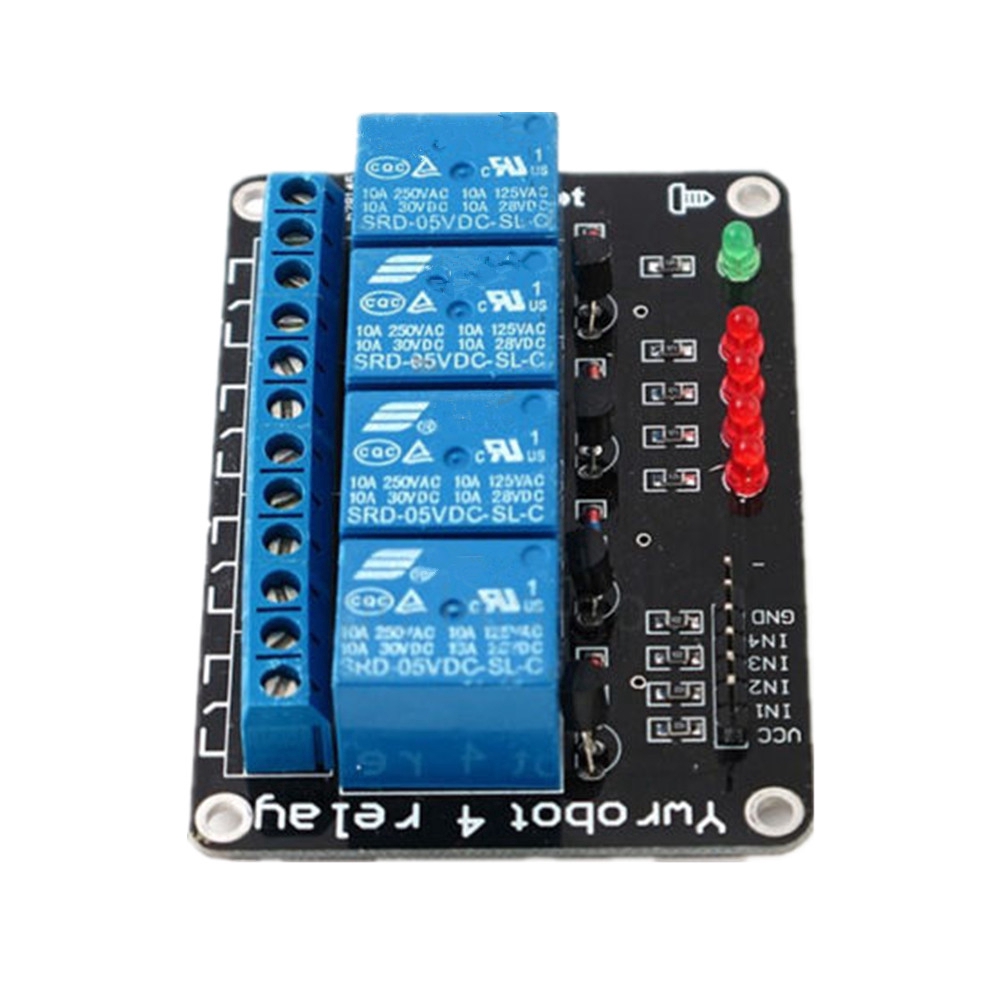 〖Factory Supplier/COD〗Modul Relay 4 Channel 5V Untuk PIC AVR DSP ARM msp430 Arduino