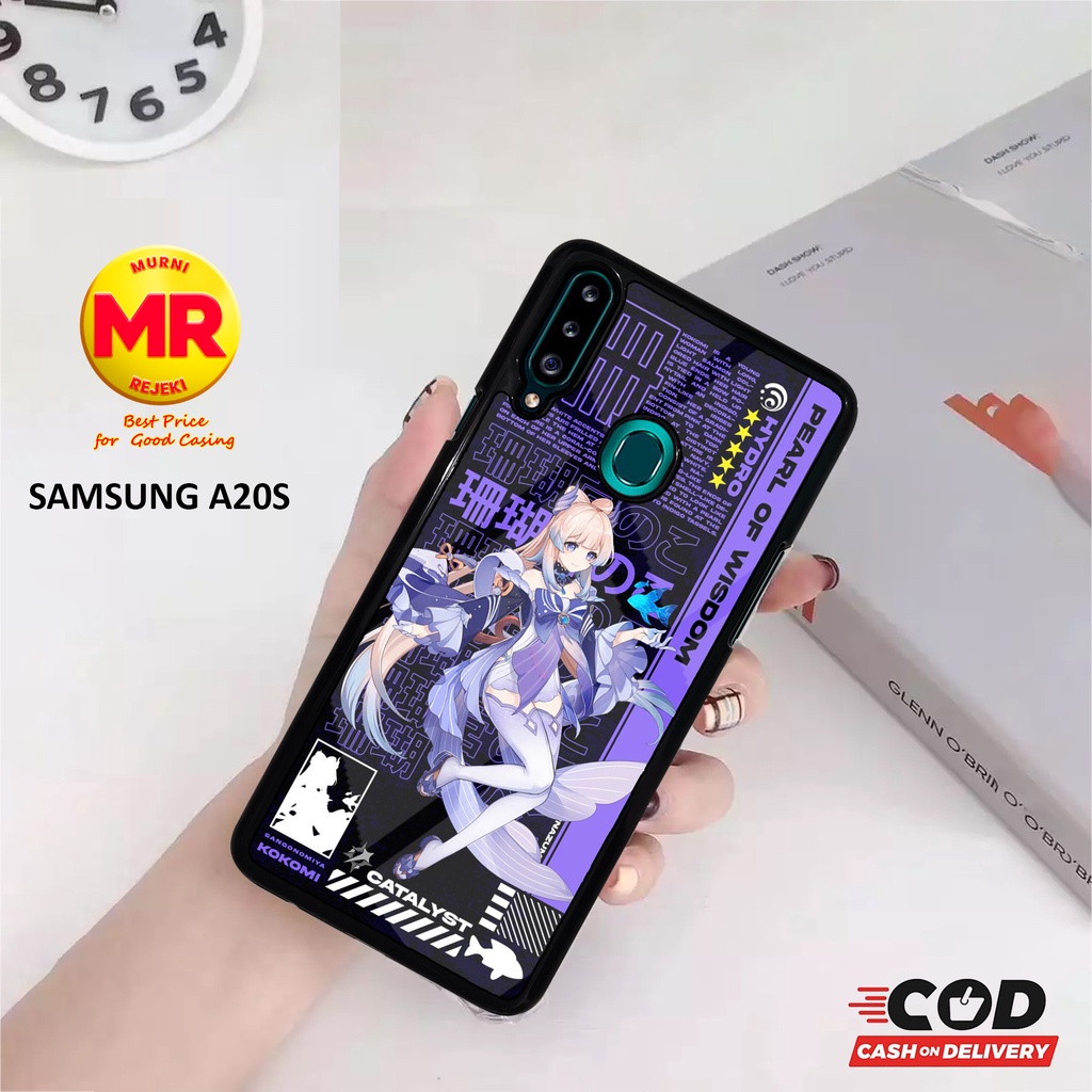 CASE SAMSUNG A20S CASING SAMSUNG A20S MOTIF GAME CEWEK Murni case casing aero softcase case hp casin