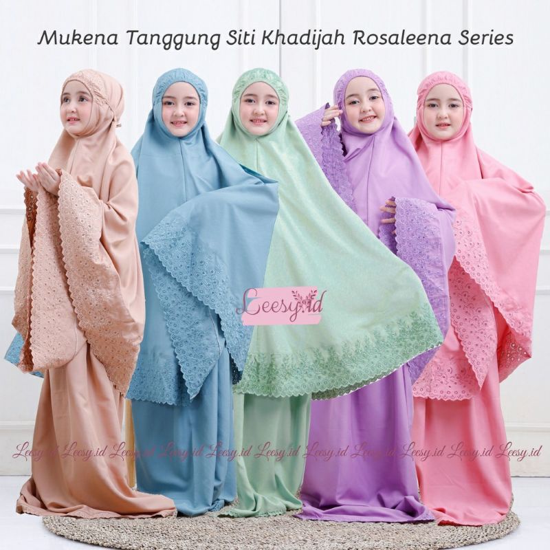 MUKENA KATUN ANAK TANGGUNG KHADIJAH ROSALENA