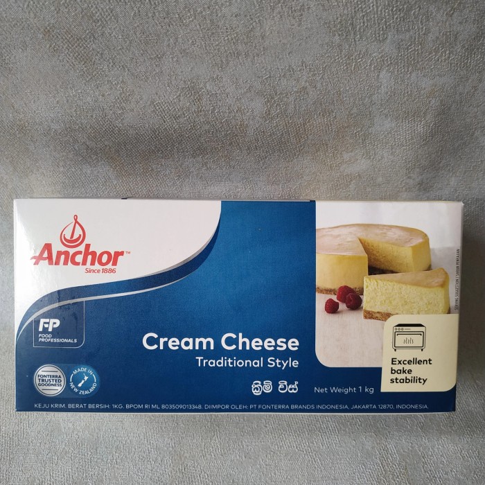 

b2011bb Anchor Cream Cheese 1 Kg - Kemasan Asli Xa201As