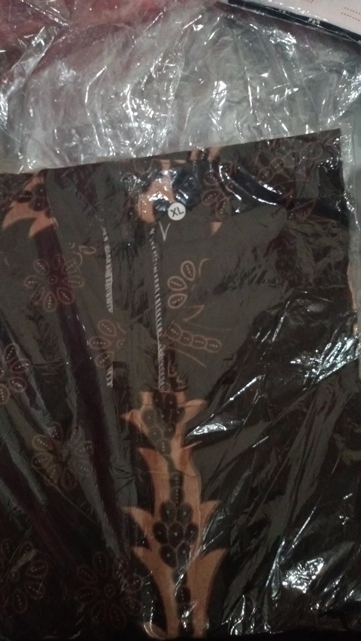 Maura Couple - Sania Ruffle Batik Couple Ori Ndoro Jowi Dnt Garansi