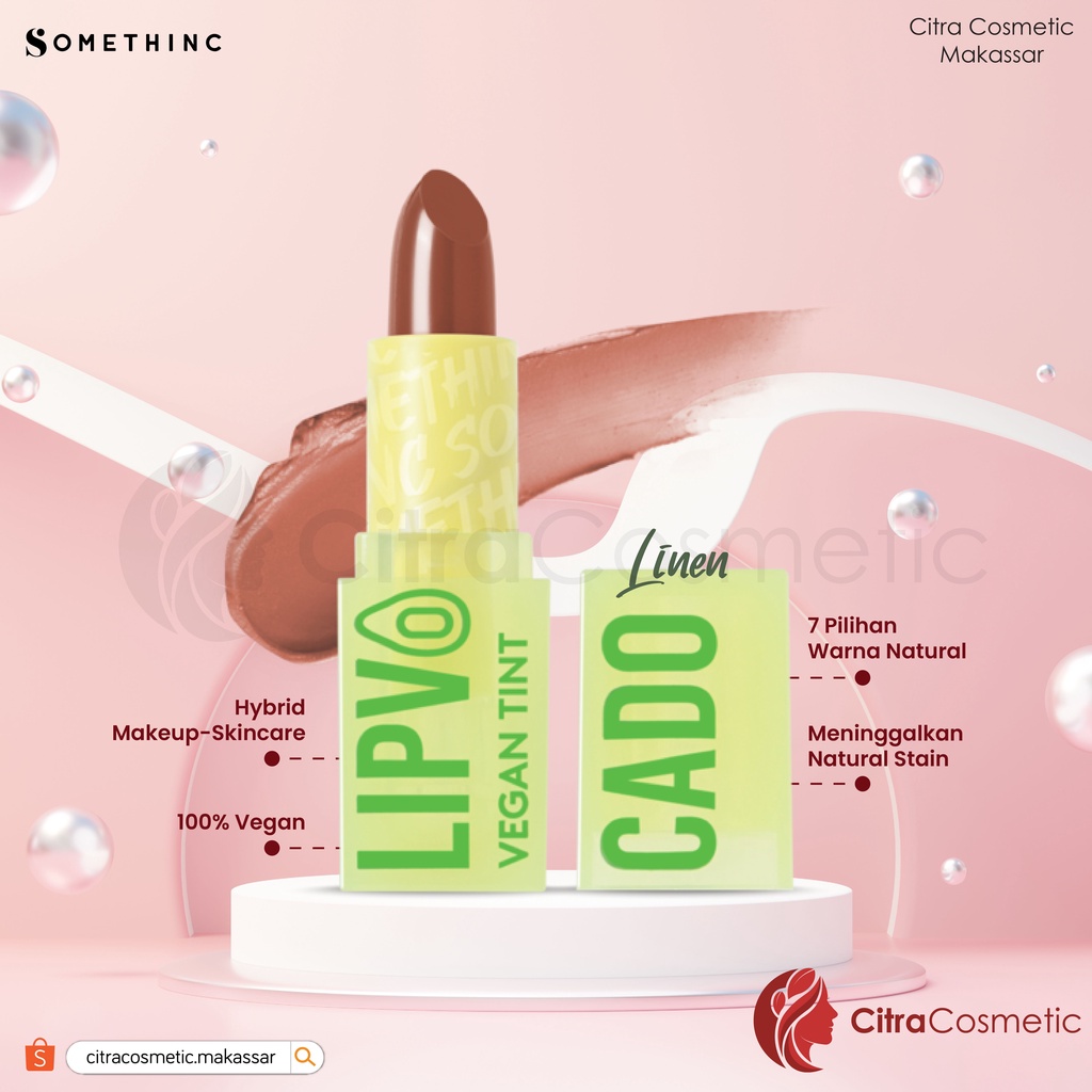 Somethinc Lipvocado Vegan Lip Tint Series