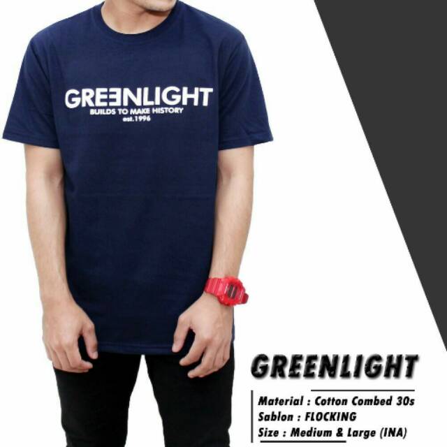 Kaos Distri Greenlight Bm Ori