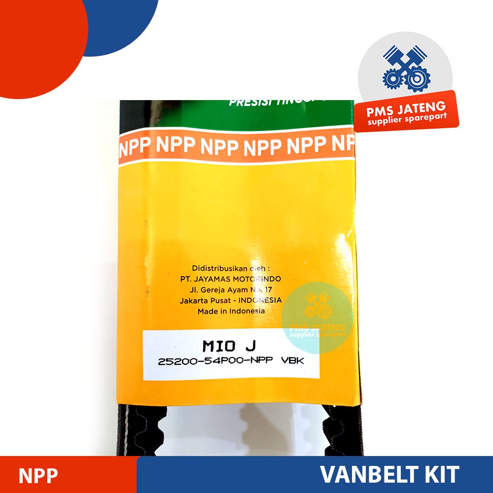 VANBELT KIT PAKET VANBELT + ROLLER MIO J NPP