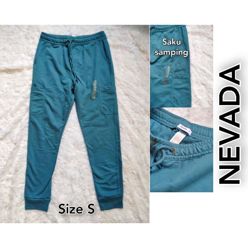 TRAINING JOGER NEVADA BRAND MATAHARI SIZE REGULER MEDIUM JUMBO (S-XXL)