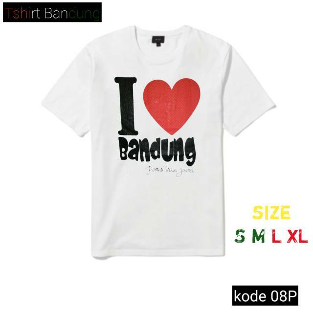 Kaos oleh oleh bandung