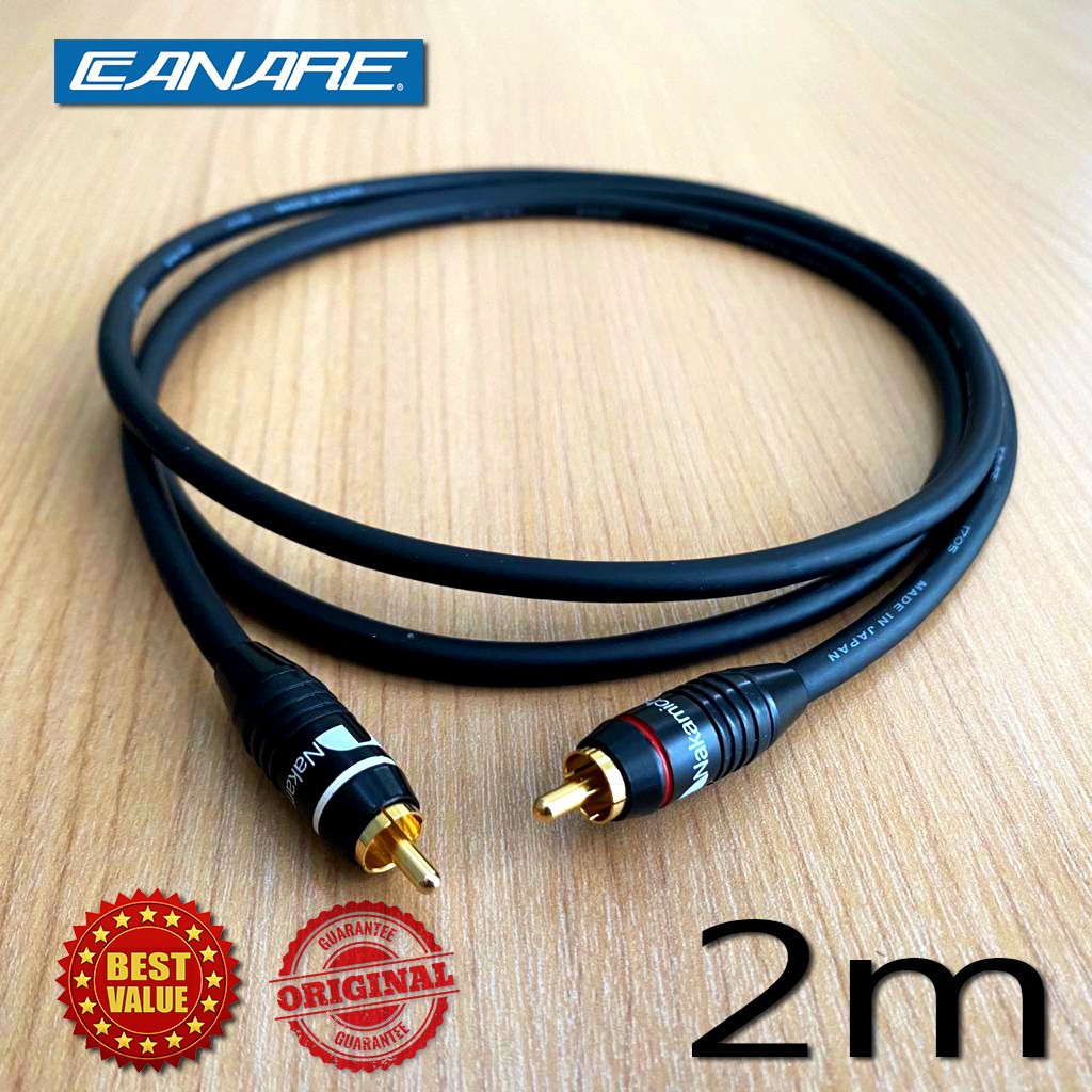 Kabel Audio RCA to RCA / Kabel AUX Audio RCA to RCA/ Kabel Konektor Audio RCA to RCA / Kabel instrum