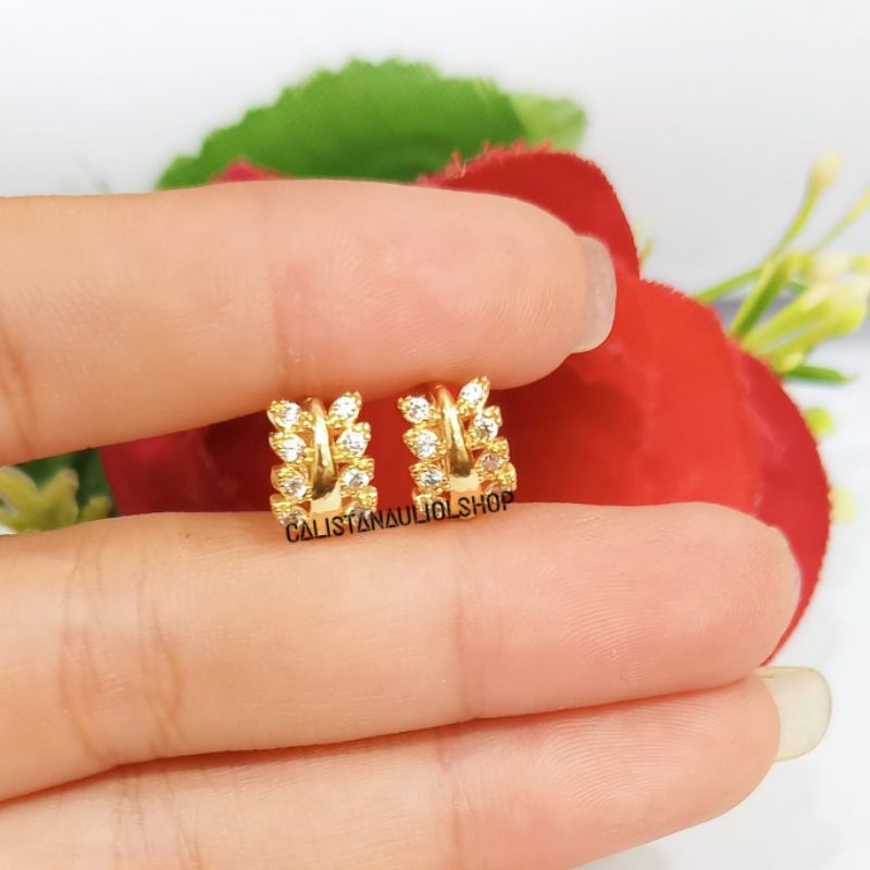 ANTING CLIP/JEPIT ANAK-ANAK CS7151P  PERHIASAN EMAS KOREA ANTI KARAT