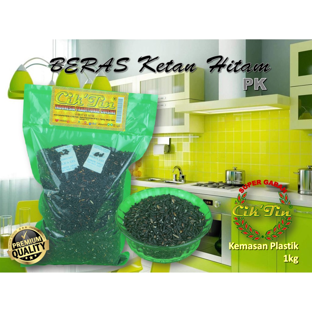 

KETAN HITAM PK - SUPER PREMIUM - isi 1kg.