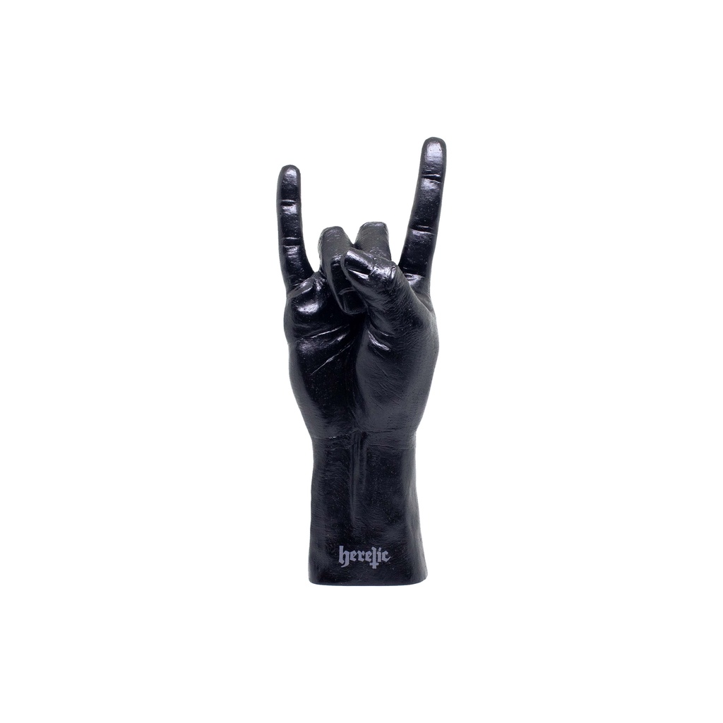 Heretic - Statue - Patung - Pentagram Devil Horn Hand