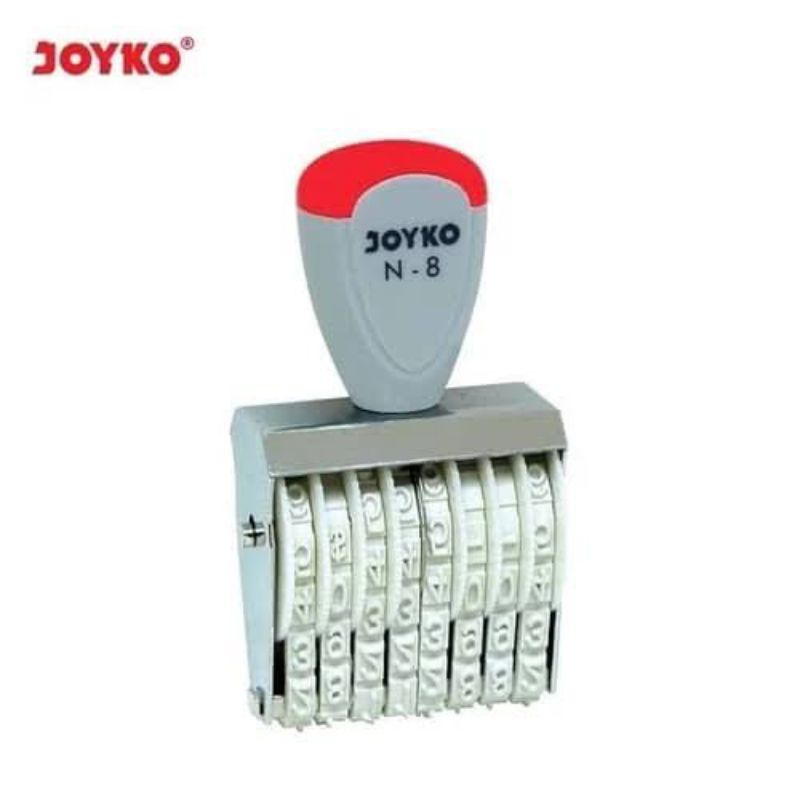 

number stamp 8 digit