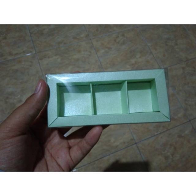 

Box coklat sekat handmade | 3 sekat (box nya saja)