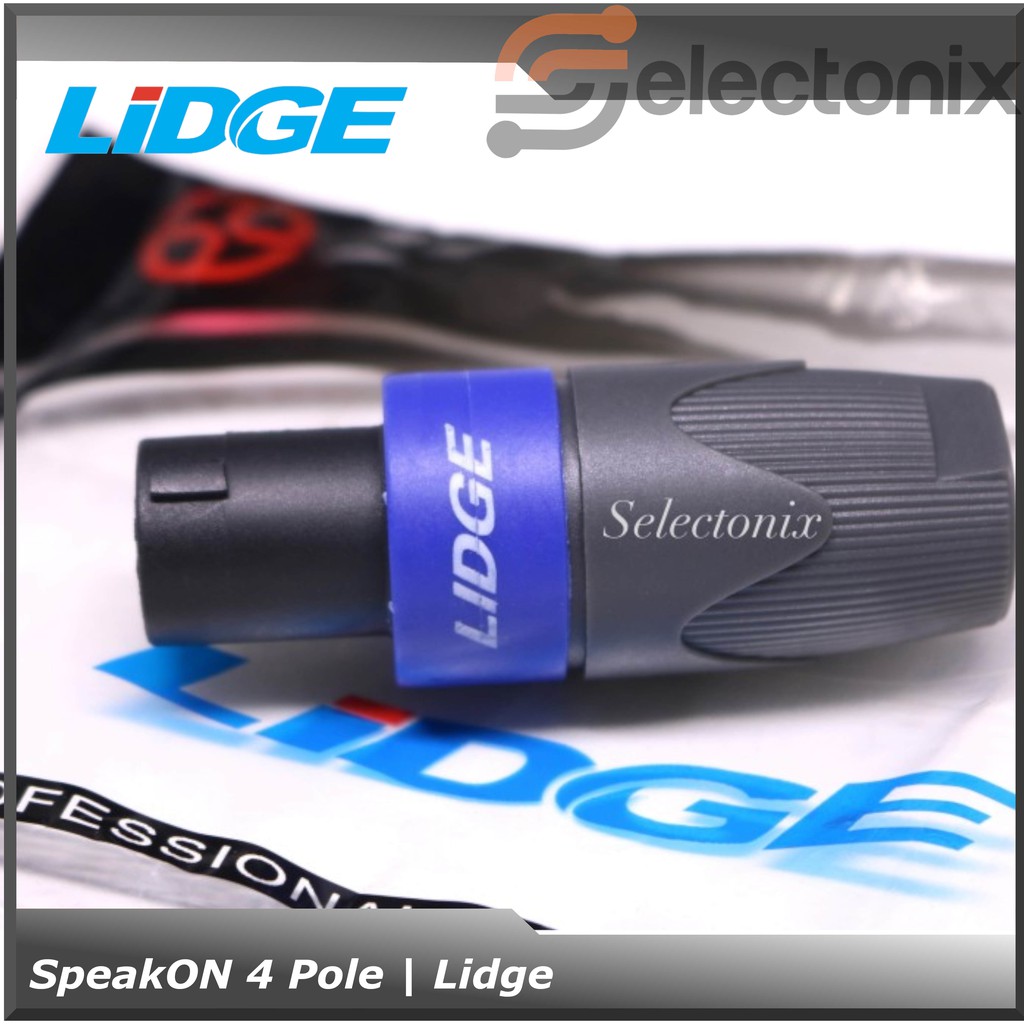 Konektor Audio SpeakON 4 Pole | Lidge