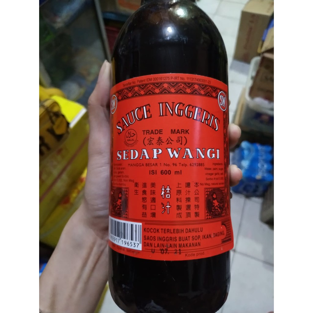 SAUS INGGRIS SEDAP WANGI 600 ML