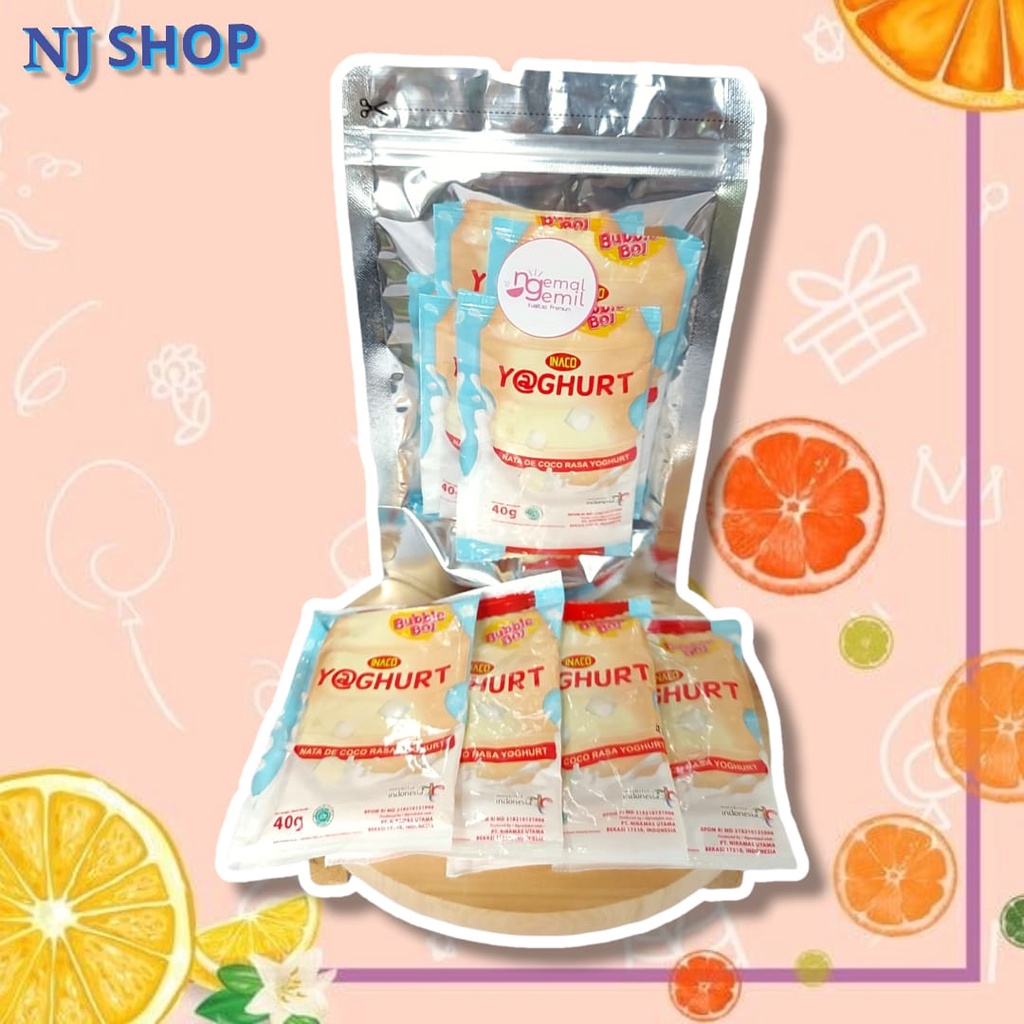 

[Jelly Original] - Inaco Yogurt Nata de Coco Rasa Yogurt