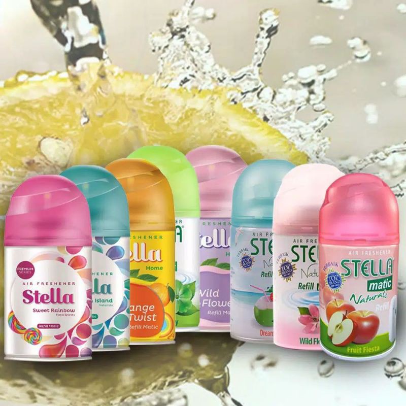 stella reffil matic 225 ml pengharum ruangan