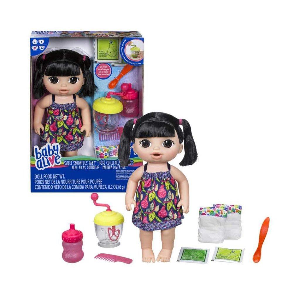 baby alive black hair