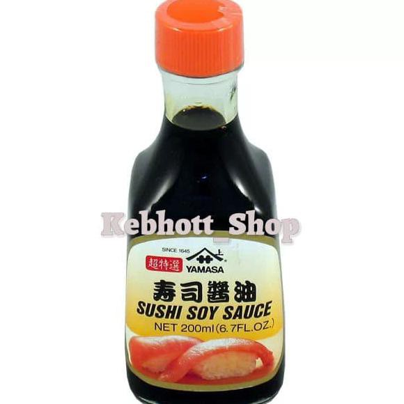 

Sale Yamasa Sushi Soy Sauce Sashimi Bumbu Saus Kecap Asin Import 200Gr