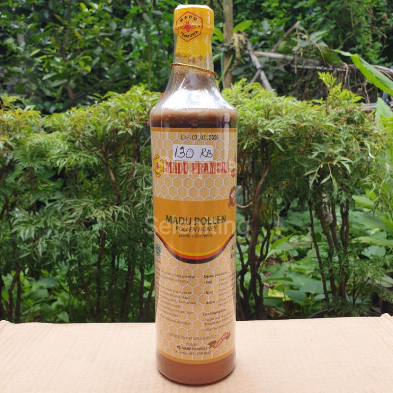 

Madu Pramuka Pollen 100% Asli Original 650ml 650 ml