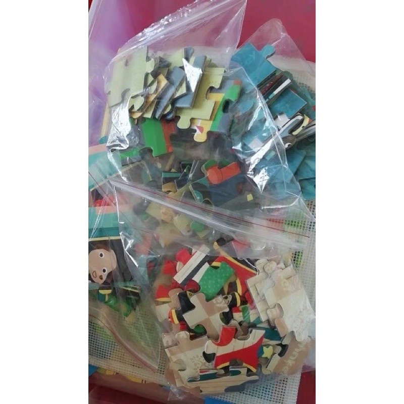 Minkey 4 in 1 puzzle - early puzzle - activity toys- kado anak - hadiah anak cowok - mainan edukasi