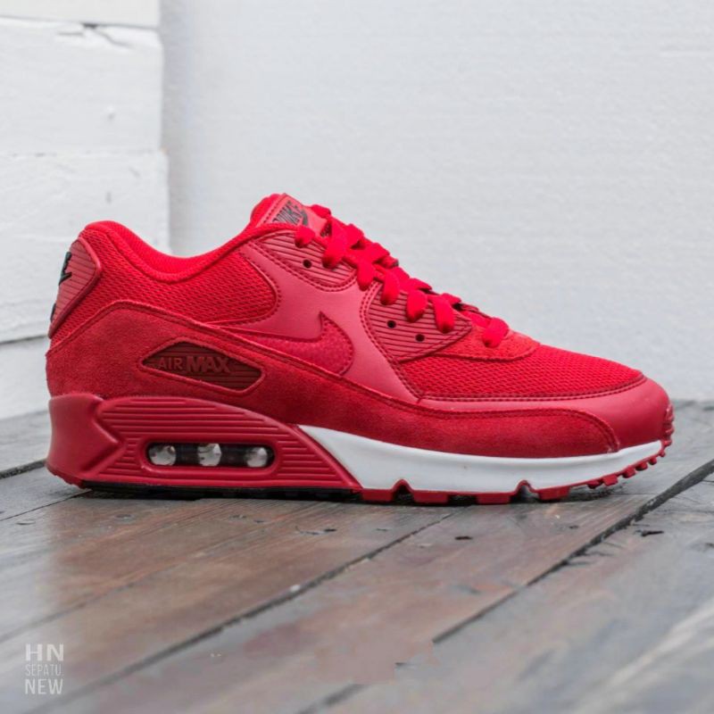 red and white air max 90