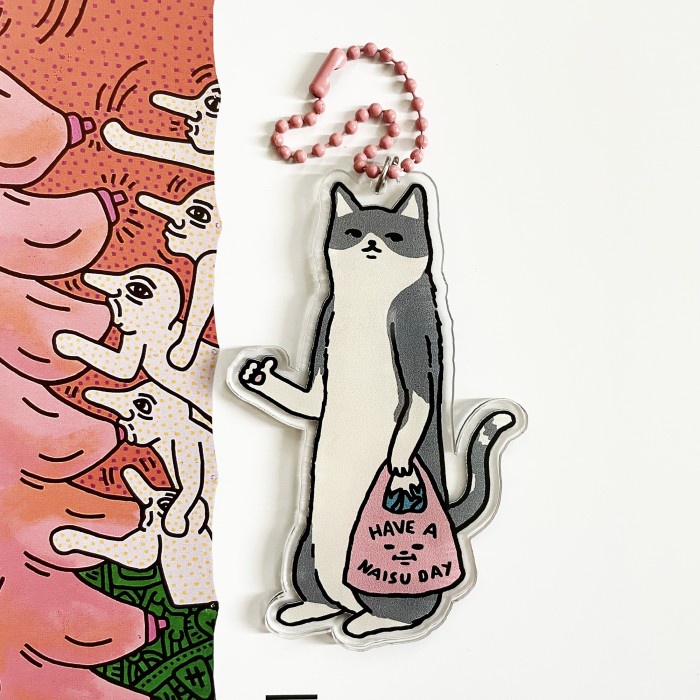 NEW SCC x Sherchle - Have A Naisu Day Keychain