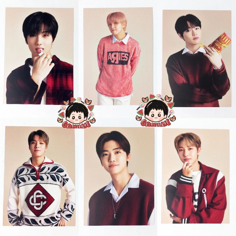 Postcard NCT Dream Xr Live Dream Cinema Chenle Jaemin Jeno Jisung Haechan Renjun Group A B