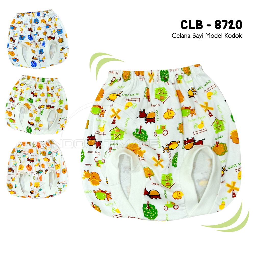 1Pcs Celana Pop Bayi Celana Diaper Bayi Baru Lahir Celana Pendek Bayi CLB-8720 Celana Popok Bayi Celana Bayi Baru Lahir Newborn Celana Anak Bayi Celana Bayi Harian Celana Bayi Motif Celana Kacamata