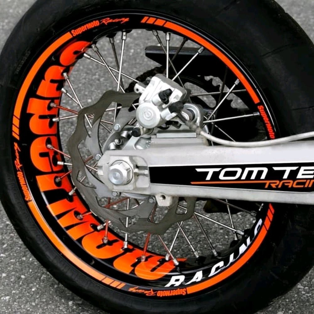 Paling Keren Desain Stiker Velg Supermoto