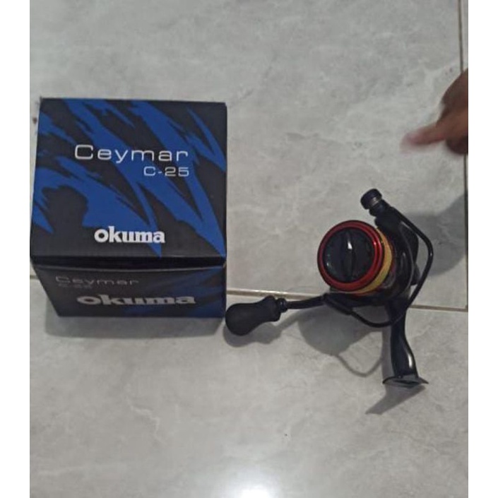 Reel okuma ceymar c25 + pe piranha 1