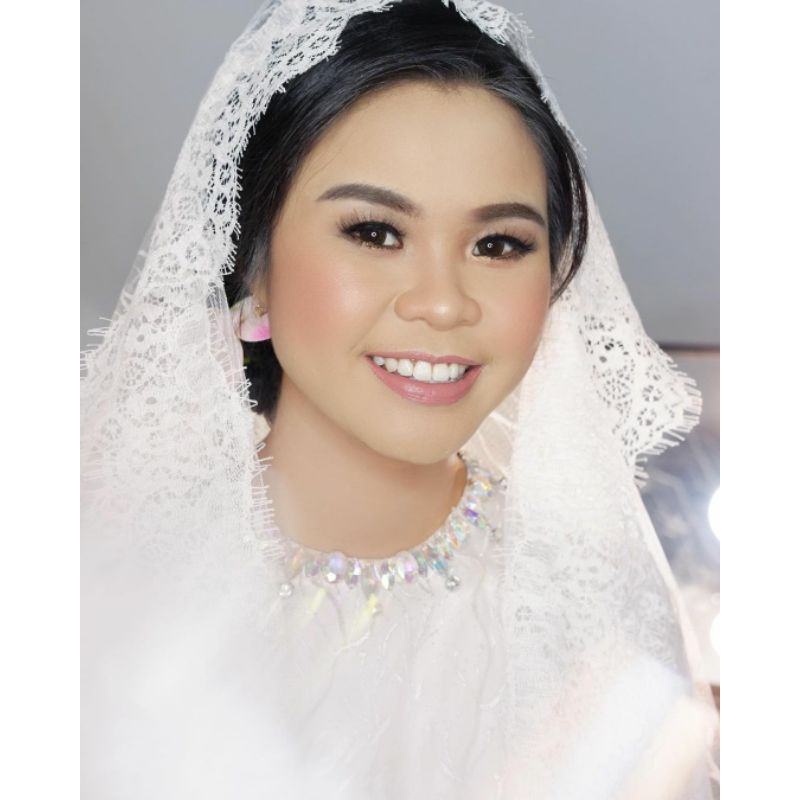 Veil Brokat ibu besan dan Pengantin / Slayer Pengantin Brukat