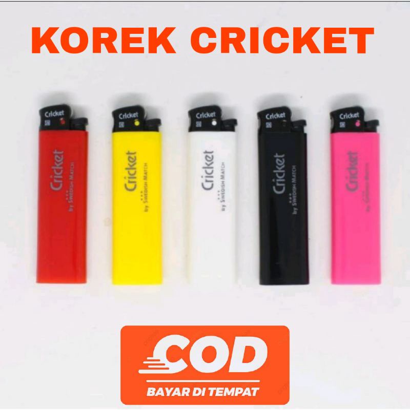 Jual KOREK CRICKET PEMATIK API ORIGINAL 100% HARGA PERPCS | Shopee ...