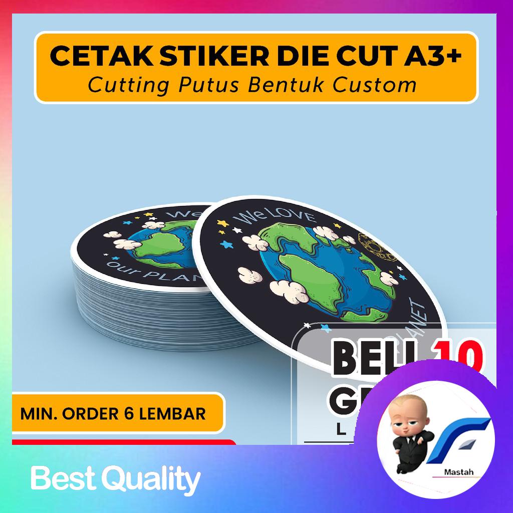 

FZR DIGIPRINT Cetak Stiker Vinyl A3 Cutting Putus Die Cut Cetak Stiker Sourvenir