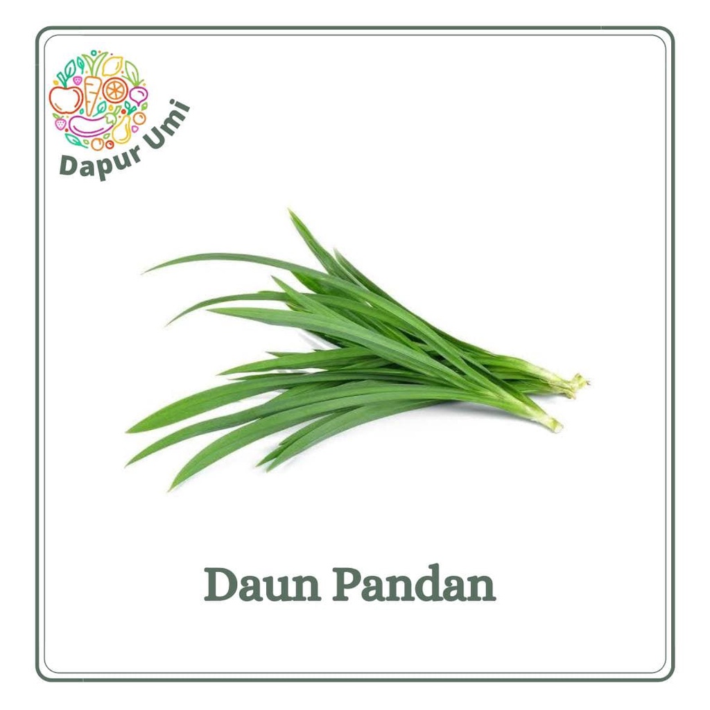 

DAUN PANDAN - SAYUR SAYURAN SEGAR PURWAKARTA