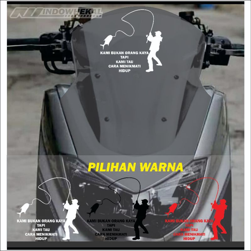 

STICKER CUTTING MANCING UNTUK MOTOR/MOBIL