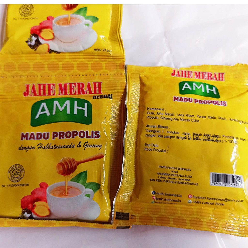 

Jahe merah super AMH : jaga daya tahan tubuh