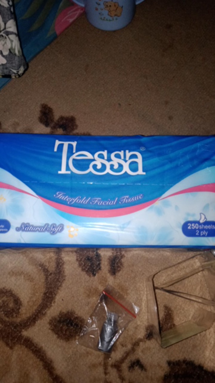 Tisu Wajah Tessa 250 Lembar 2 Ply Natural Soft | New Product Tessa