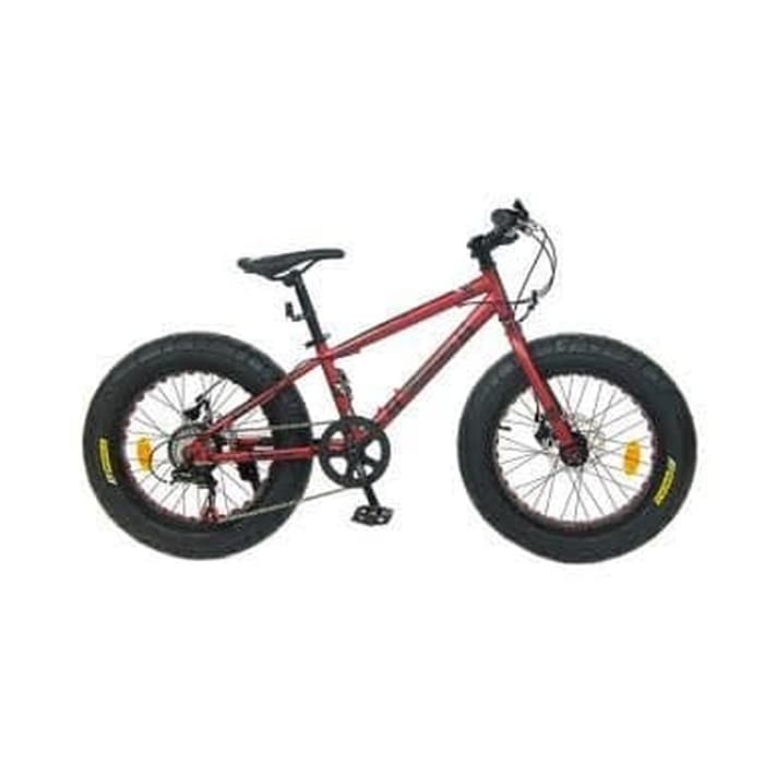 Dijual Sepeda MTB 20 Wimcycle Fatkids bike 20x4.00 7speed Diskon