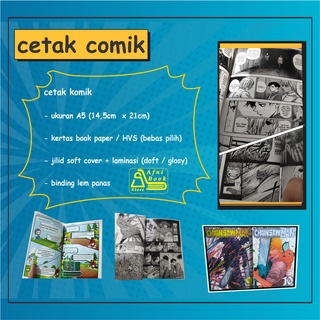 komik, comik/CETAK komik,MURAH, CEPAT, free bubblewrap
