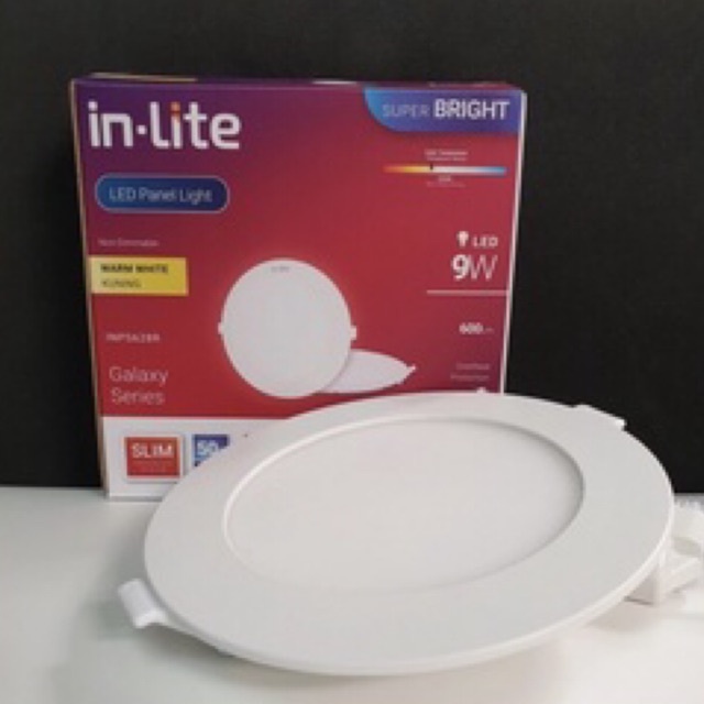 Lampu Downlight LED Panel 9w Inlite