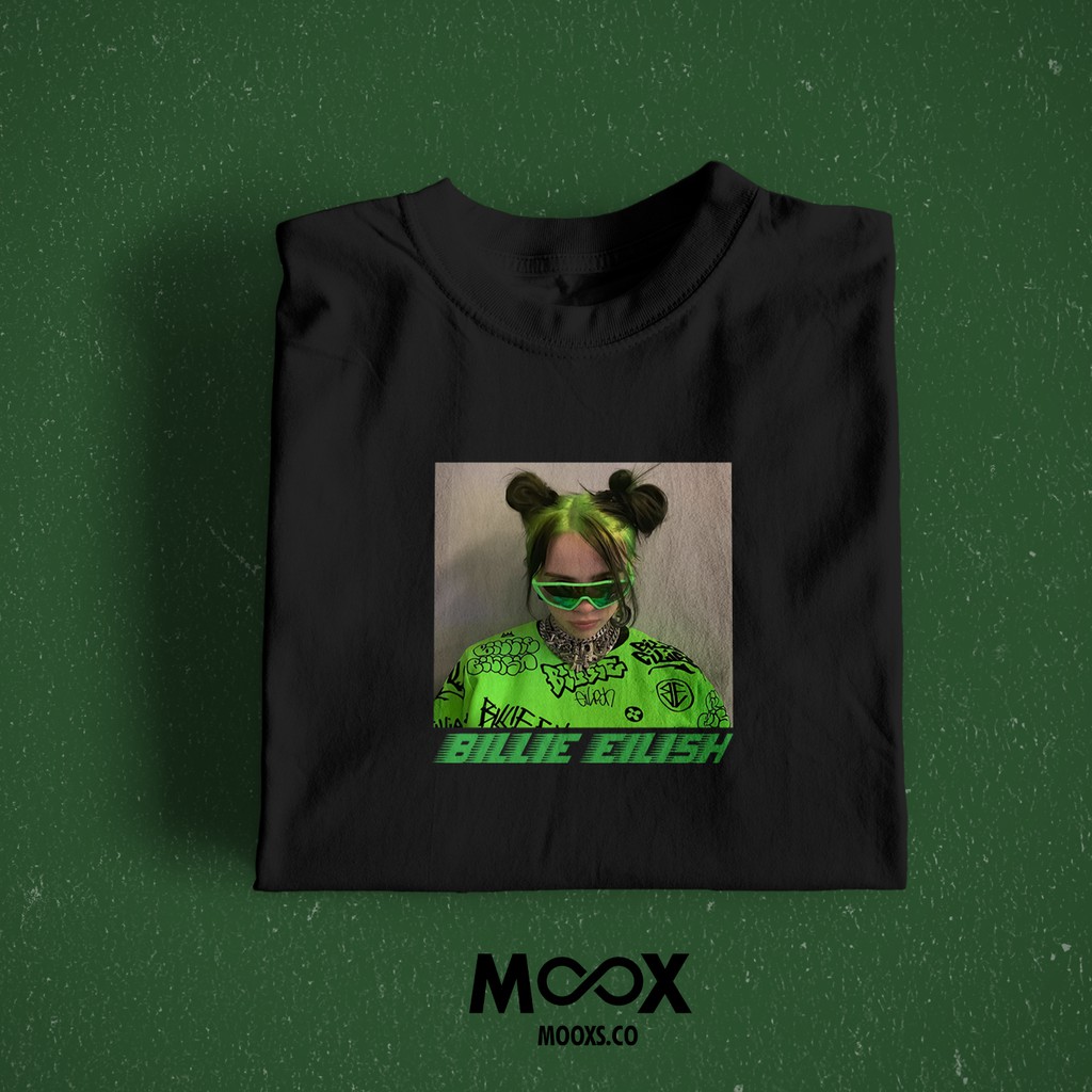 T-Shirt Billie Eilish "Sunglasses" Black & white