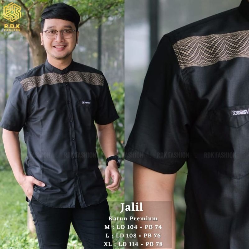JALIL KEMEJA KOKO KEMKO USANA MUSLIM PRIA  RDK @Alv