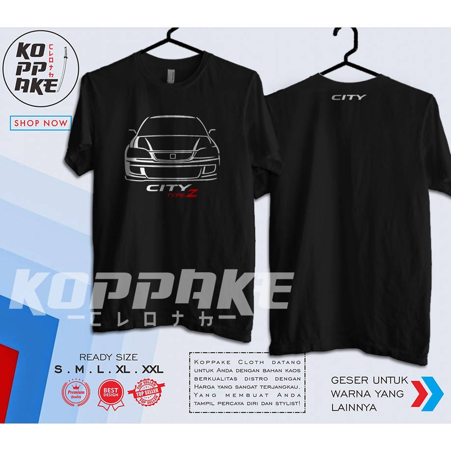 Kaos Honda City Type Z Baju Otomotif