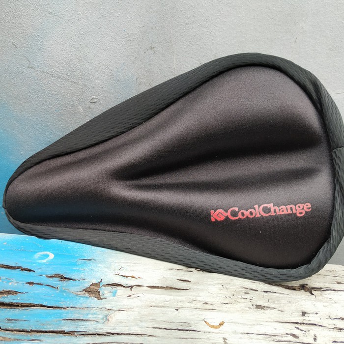 CoolChange Cover Jok Sepeda Silica Gel Cushion 10001 - Black