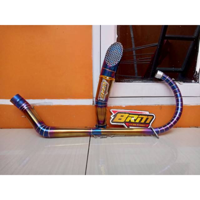 Knalpot kidal BRM RACING EXHAUST vixion