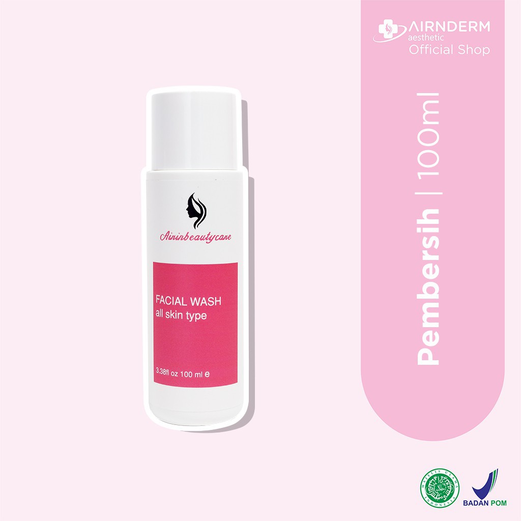 AIRNDERM AIRIN Facial Wash All Skin Type 100ml BPOM
