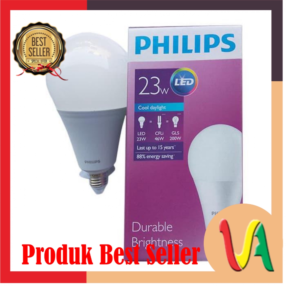 Lampu LED / Philips / 23 watt / Bohlam / 23w / Philip / Putih 23 w Bulb 23watt / Indoor